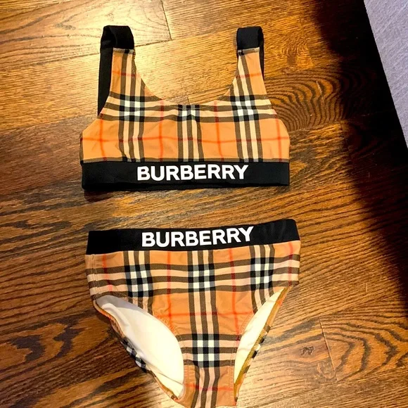 Burberry best sale bikini authentic